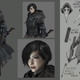 Illustration for article titled Resident Evil Village Art Book Shows Ada Wong, Early Lady Dimitrescu Concept
